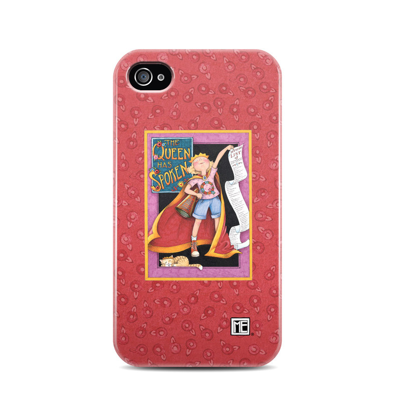 DecalGirl AIP4HC-SPOKEN Apple iPhone 4 Hybrid Case - Queen Has Spoken DecalGirl AIP4HC-SPOKEN Apple iPhone 4 Hybrid Case - Queen Has Spoken