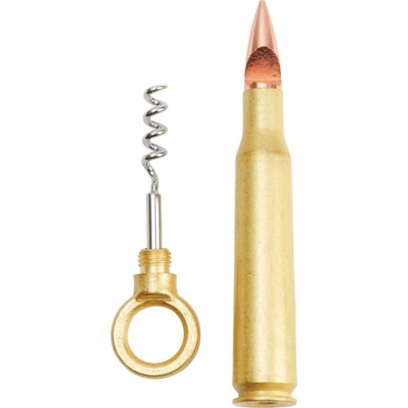 Bnfusa Ktbltocs Maxam 50 Caliber Size Bullet-shaped Corkscrew And Bottle Opener