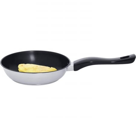 Bnfusa Ktop8ns Precise Heat Stainless Steel Omelet Pan With Non-stick Coating