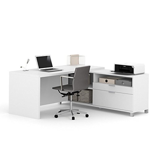 Bestat 120863-17 L-desk In White