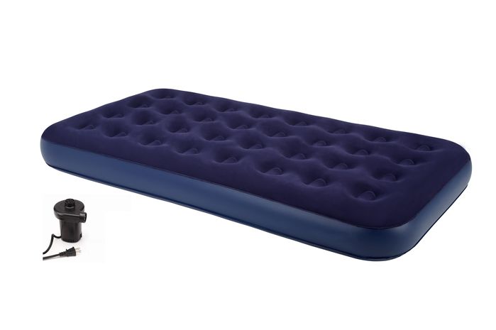 Ab73twac04 Second Avenue Collection Twin Air Mattress With Electric Air Pump