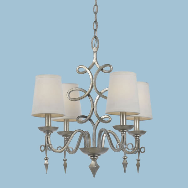 Cicso Independent 8602-4h Rhythm Mini Chandeliercrafted-hand Forged Iron