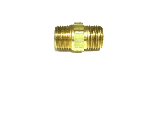 Fit-npt-connect-nipple-32 Nipple 0. 12 In. Npt Male To 0. 37 In. Npt Male - Air Fittings