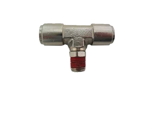 Fit-pushtube-tee-branch-00 0. 25 X 0. 25 In. Tube To 0. 25 In. Npt Male - Air Fittings