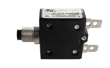 Air-circuit-07a Resettable 15 Amp Circuit Breaker For Closeor Other Uses