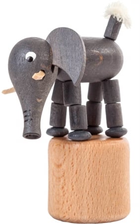 Dreg 105-055 Dregeno Push Toy - Elephant