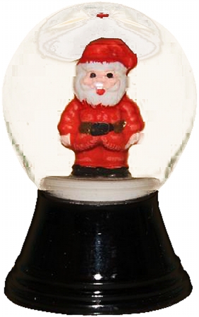 Y Snowglobe - Mini Santa