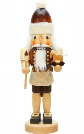 32-327 Christian Ulbricht Nutcracker - Santa With Toys, Natural
