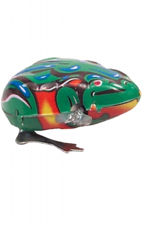 Ms002 Collectible Tin Toy - Jumping Frog