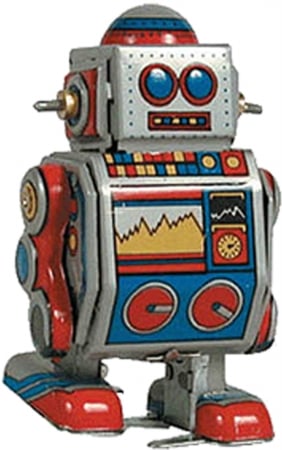 Ms235 Collectible Tin Toy - Robot