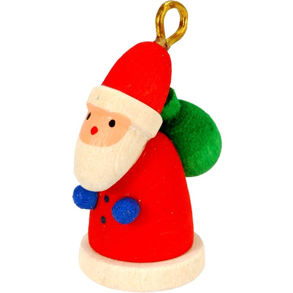Christian Icht Ornament Without String - Santa
