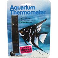 002004 Liquid Crystal Vertical Aquarium Thermometer
