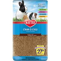 Kaytee Products 529154 Clean And Cozy Small Pet Bedding - Natural, 500 Cu. In.
