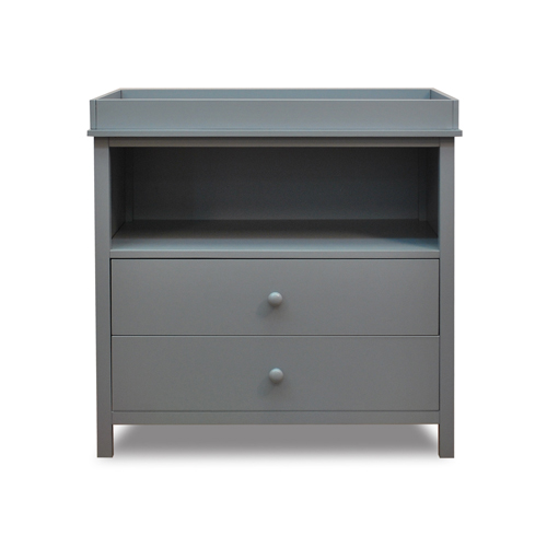 007g Amber Changing Table, Grey