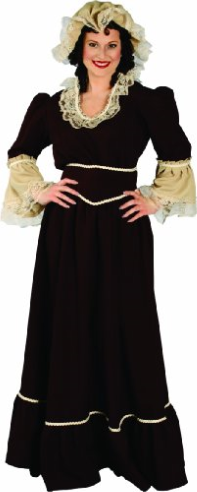 Alexander Costume Colonial Woman Costume, Brown