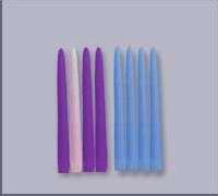 181151 Candle-advent Refill Candles, Purple, 12 In.