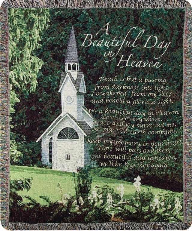 Manual Woodworkers And Weavers 129167 A Beautiful Day In Heaven - Bereavement, Tapestry