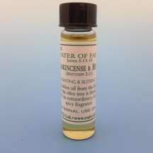 Rodco 83774 Anointing Oil-frankincense & Myrrh - Single, 0.25 Oz.
