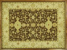 H7749 Amazing Brown 9 X 12 Soumak Oriental Hand Knotted Floral Zero Pile Wool Rug