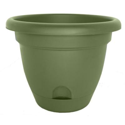 10 In. Lucca Planter, Living Green
