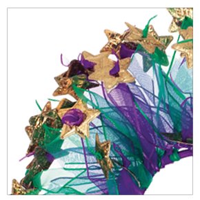 UPC 875854000069 product image for Digpets CH77034XL Holiday Party Collar - Extra Large Mardi Gras Star | upcitemdb.com