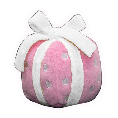 Hd-8pptp Plush Gift Birthday Cake - Pink, 4 In.