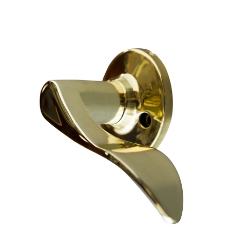727875 Stratford Dummy Door Knob, Polished Brass
