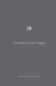 122576 ESV Student Study Bible - Gray Hardcover