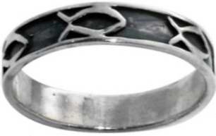 760045 Ring-ichthus-style 404-sterling Silver, Size 8
