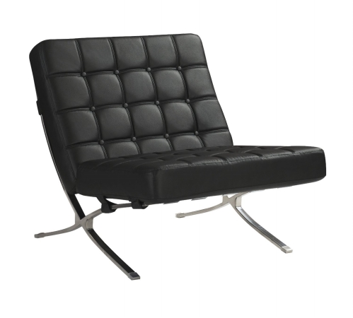 U6293-bl-ch M Natalie Chair, Black