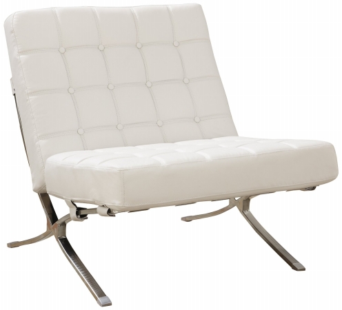 U6293-wh-ch M Natalie Chair, White
