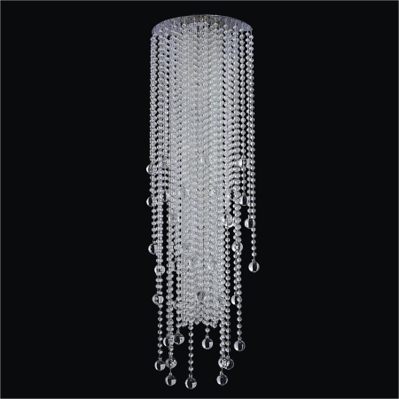 566bw8lsp-7c Crystal Drop Wall Sconces - Crystal Rain , 8 Cb Base Bulbs