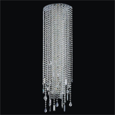 577mw8lsp-7c Light Divine Ice Wall Sconce , 8 Cb Base Bulbs