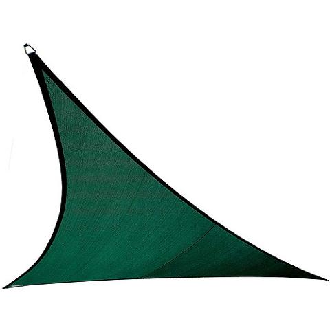 Gale Pacific California Sun Triangle 12 Ft. Heritage Grn Sail, Fixing Hardware