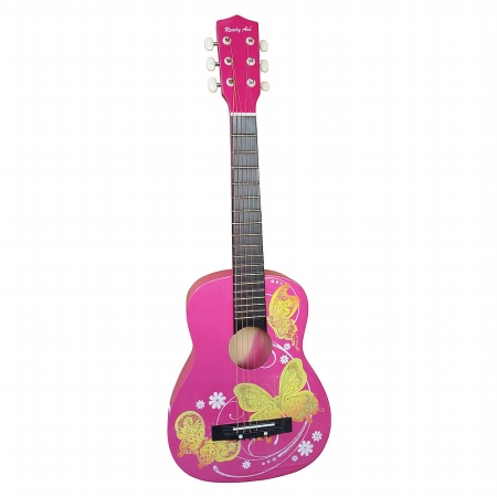 Ag-30dbu 30 In. Acoustic Guitar Pink Butterfly