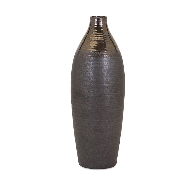 Calin Large Bronze Top Vase