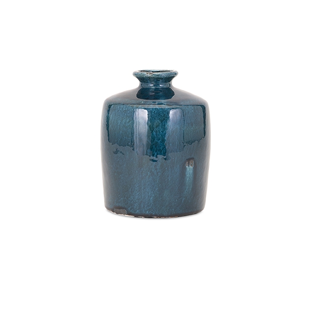 Arlo Blue Small Vase