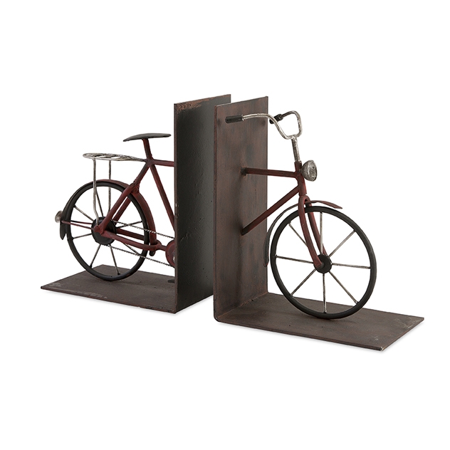 Imax 74435-2 Renee Bicycle Book Ends