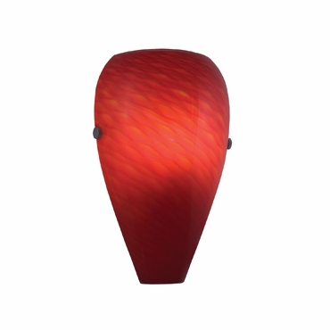 1-light Wall Sconce Aura - Series 296., Red