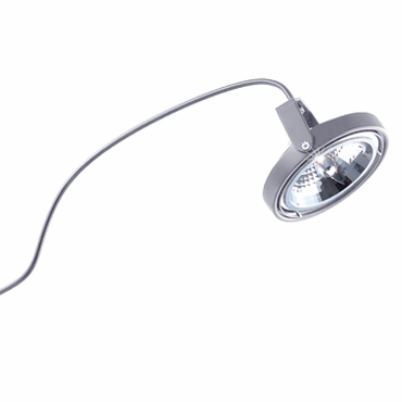 Jesco Lighting Alcr153-stst Low Voltage Series 153 With 18 In. Steel Arm., Satin Chrome Spot