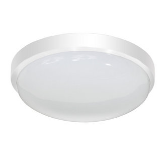 Jesco Lighting Cm402m-40-wh 13 In. Round Led Ceiling Fixture Or Ada Sconce With Acrylic Shade, White - 4000k