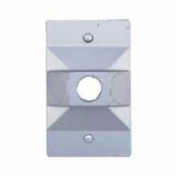 Cover Receptcl Wp 1hole Gry 811-1