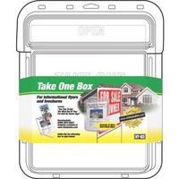 Hy-ko Products Box Take One Pvc 10-1/2x15in 22131 Pack Of 3