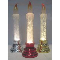 Acrylic B/o 6.75in Candle Pdq 21807 Pack Of 12