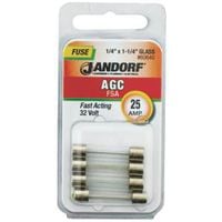 Fuse Agc 25a Fast Acting 60640