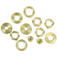 Locknuts Assorted Solid Brass 60168<BR>