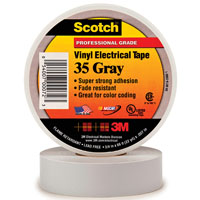 3/4''x66' Gray Electrical Tape 35