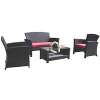 UPC 848030000474 product image for Seasonal Trends Chat Set Wicker Dp Seating 4Pc SM10C/LT/CT | upcitemdb.com