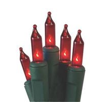 Holidaybasix 50l Sts Red Led Mini Light Set U10e406d Pack Of 24
