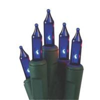 Holidaybasix 50l Sts Blu Led Mini Light Set U10e406e Pack Of 24